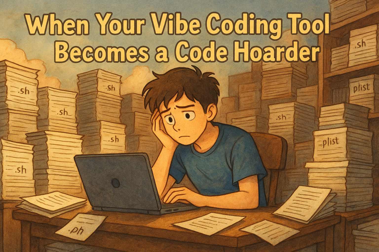 When Your Vibe Coding Tool Becomes a Code Hoarder